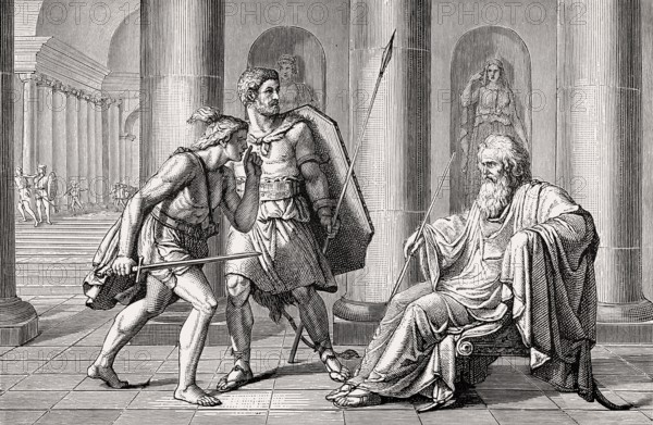 Death of Consul Marcus Papirius Mugillanus, 5th century BC