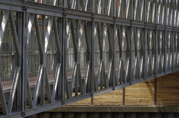 Bridge scaffolding
