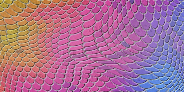 Colorful mermaid scales, fish scale, Fantasy texture