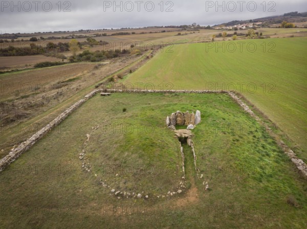 Dolmen of the Cotorrita, Neolithic, municipality of Los Altos, Las Merindades, Burgos, Spain, Europe