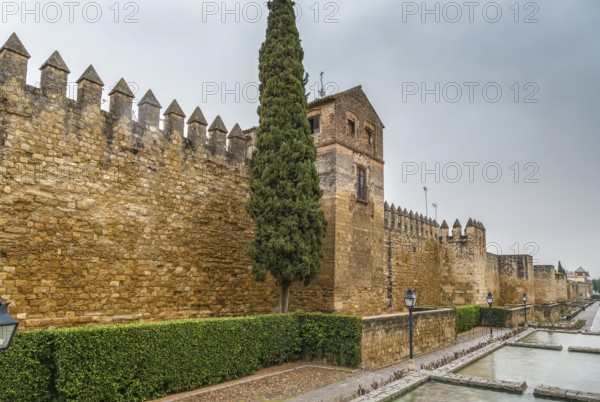 Ancient City Walls in Cordoba, Spain, Europe