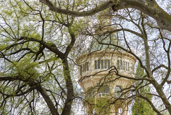 A picture of the Margaret Island Water Tower