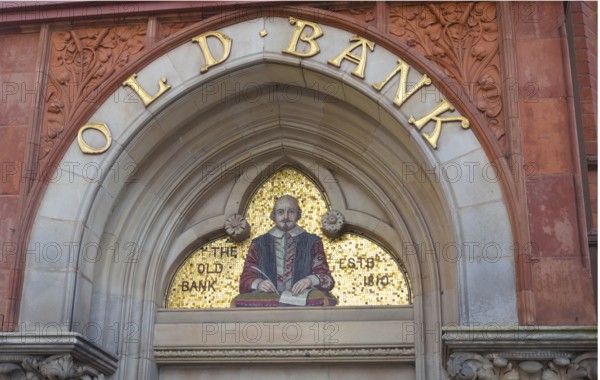 The Old Bank in Stratford-upon-Avon is a distinguished example of 19th-century Victorian Gothic architecture.