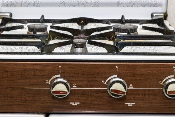 Image of a butane cooker. vintage village objects