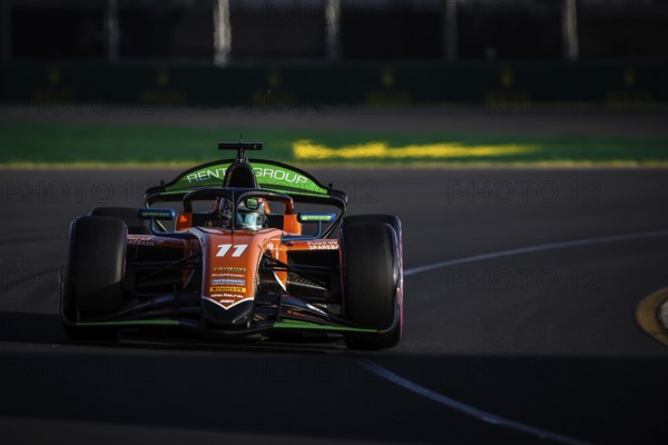 MELBOURNE, AUSTRALIA, MARCH 22: Dennis Hauger of Norway and MP Motorsport during qualifying at the 2024 Formula 2 Australian Grand Prix at Albert Park in Melbourne, Australia, Oceania