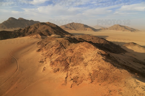Namibia from above Aerial view of the Namib Naukluft National Park