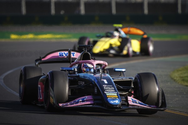 MELBOURNE, AUSTRALIA, MARCH 22: Victor Martins of France and Art Grand Prix during qualifying at the 2024 Formula 2 Australian Grand Prix at Albert Park in Melbourne, Australia, Oceania