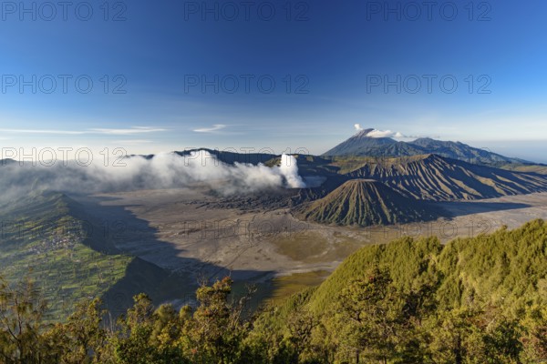 Mount Bromo in Java, the most famous volcano in Indonesia