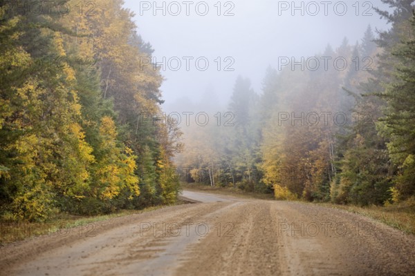 Autumn Northern Saskatchewan wilderness prestine rural scenic