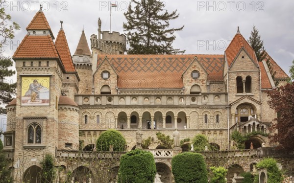 One of Hungarian Castles in the City of Szekesfehervar Szekesfehervar, Hungary, Europe