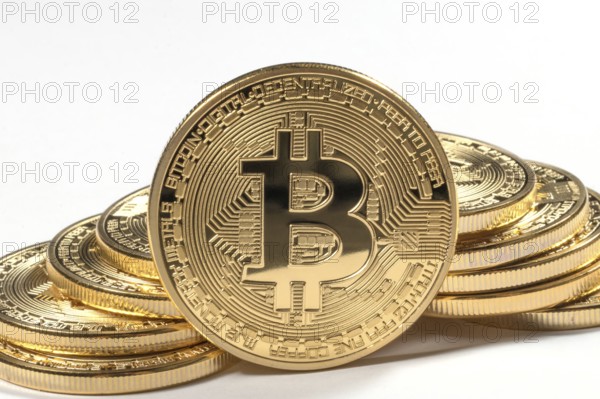 Golden Bitcoins. New virtual money