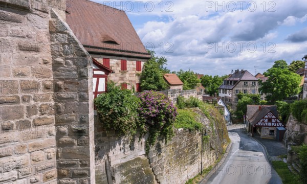 Historic old town of Cadolzburg (Franconia, Germany)
