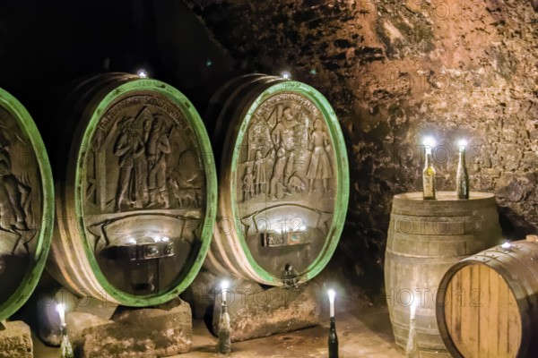 Rüdesheim, historic wine cellar