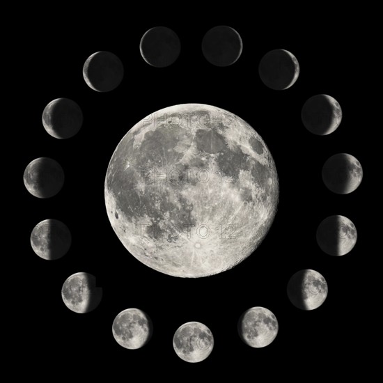 Phases of the Moon, Lunar cycle