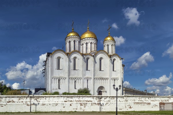 Dormition Cathedral in Vladimir used to be a mother church of medieval Russia in the 13th and 14th centuries
