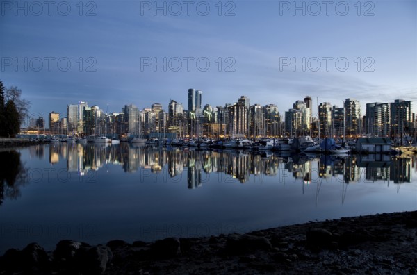 Vancouver Skyline Canada dwntown west end City