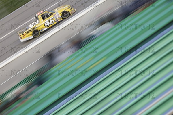 Thad Moffitt races for the Heart of America 200 in Kansas City, KS, USA, North America