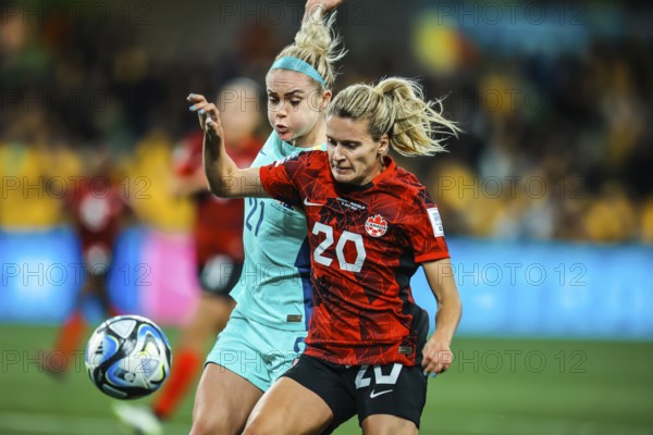 MELBOURNE, AUSTRALIA, JULY 31: Cloe LACASSE of Canada as Australia plays Canada at the FIFA Women's World Cup Australia New Zealand 2023 at Melbourne Rectangular Stadium on July 31, 2023
