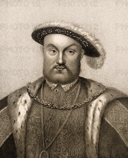 Henry VIII, 1491-1547, King of England