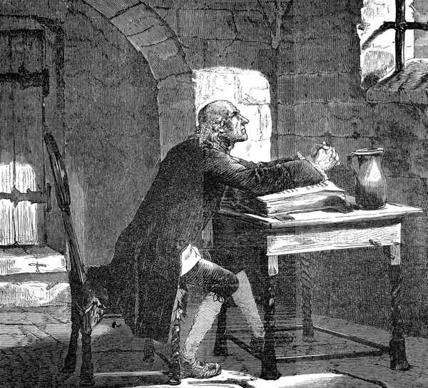 Pietro Giannone, 1676 – 17 March 1748, an Italian historian in the fortress of Turin