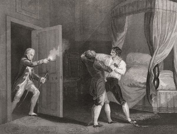 Arrest of Lord Edward FitzGerald, Thomas Street, Dublin, 18 May 1798
