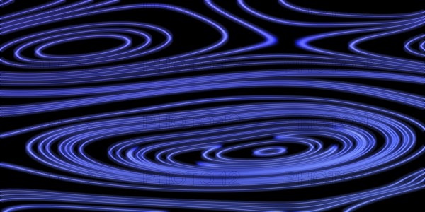 Neon Glow violet lines on a dark background, Glowing background