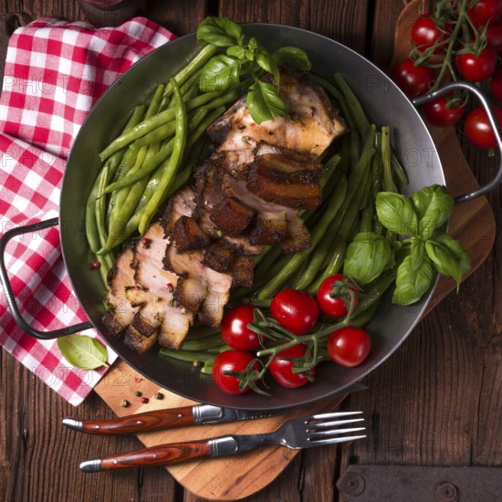 Crispy roasts from the grill