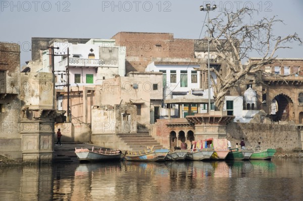 Vasudev ghat, mathura, uttar pradesh, india, asia