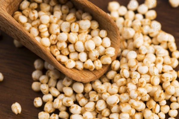 Quinoa popping