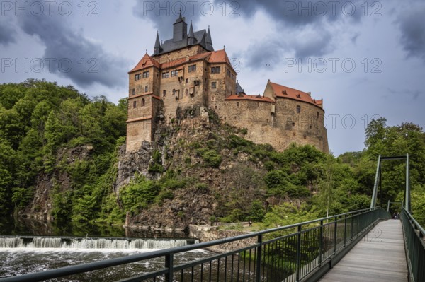 View of Kriebstein Castle