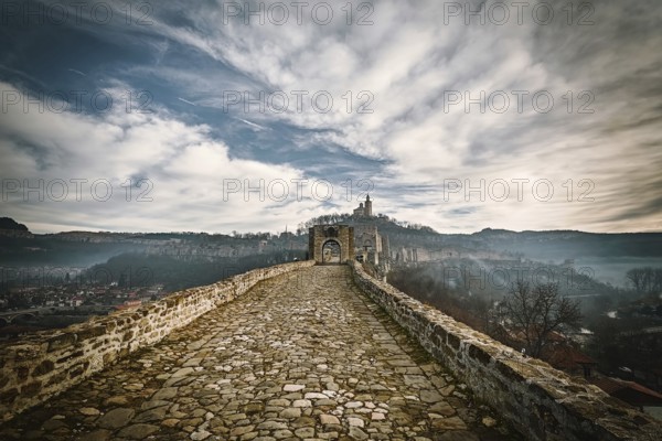 Entrance to the Fortress Tsarevets in Veliko Tarnovo, Bulgaria Veliko Tarnovo, Bulgaria, Europe