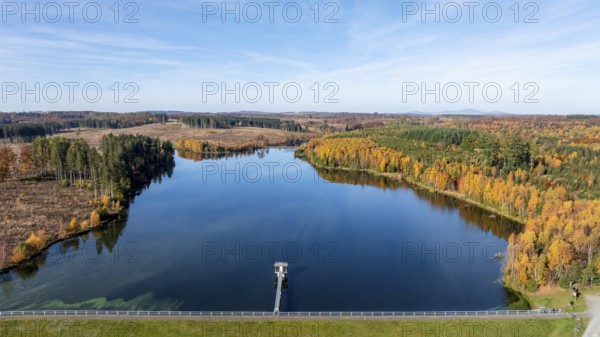 Aerial photograph Kiliansteich Harzgerode Selketal