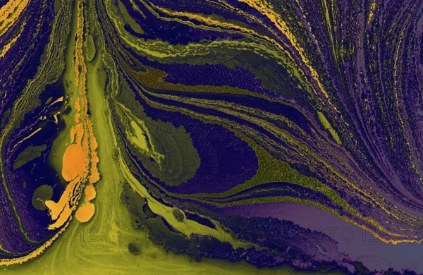 Abstract creative marbling pattern for fabric, design background texture