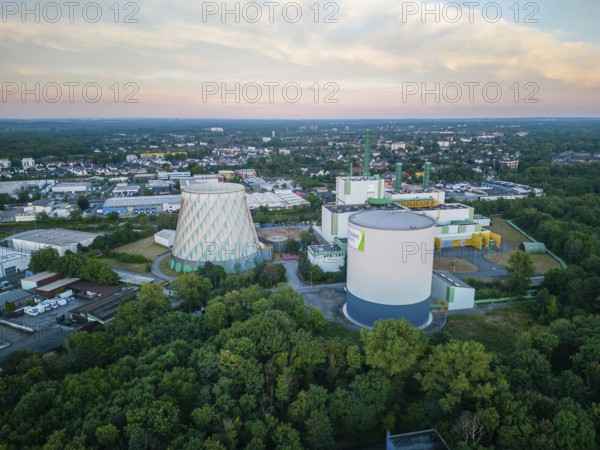 The combined heat and power (CHP) plant