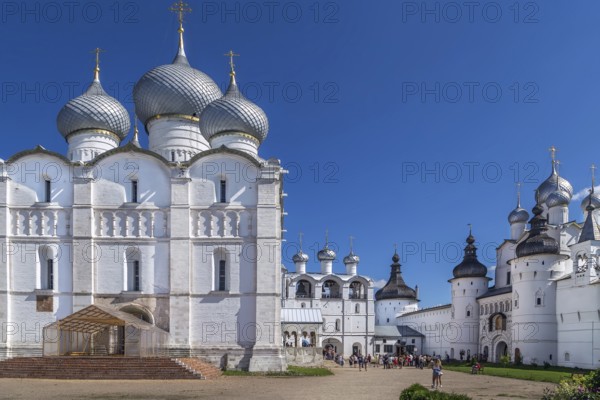 Rostov Kremlin with Assumption Cathedral, Russia, Europe