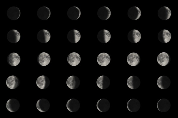 Phases of the Moon, Lunar cycle