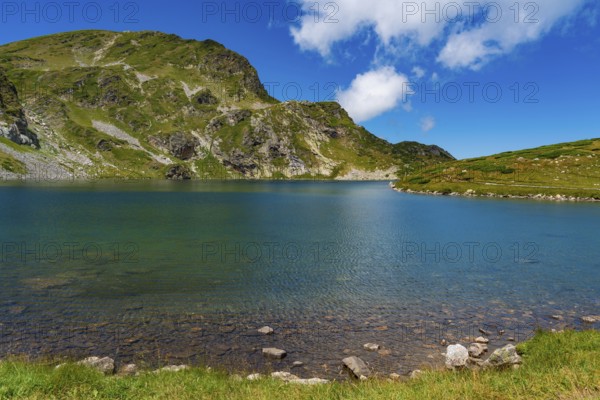 Rila lake at Rila Mountain in Bulgaria