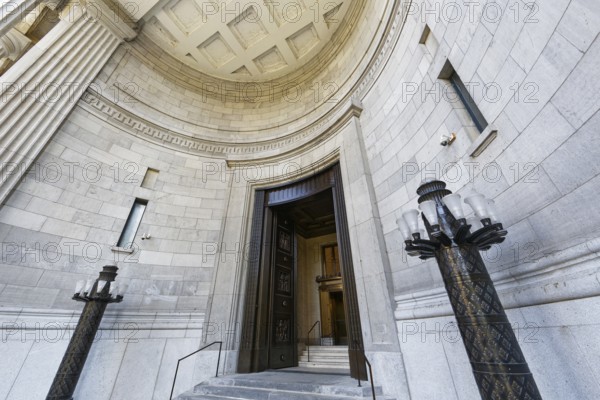 Architecture, justice building, Montreal, Province of Quebec, Canada, North America