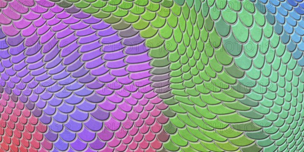 Colorful mermaid scales, fish scale, Fantasy texture