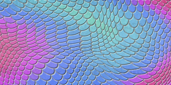 Blue pink mermaid scales, fish scale, Fantasy texture