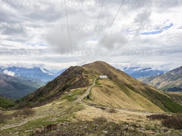 View of Albano Valley from San Jorio Pass