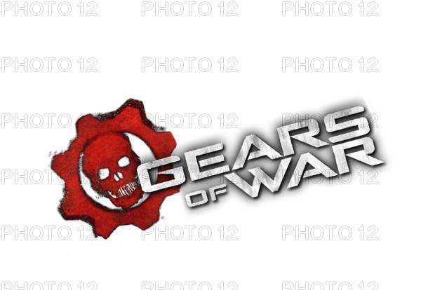 Turned to the left, Gears of War Logo, Games, Logo