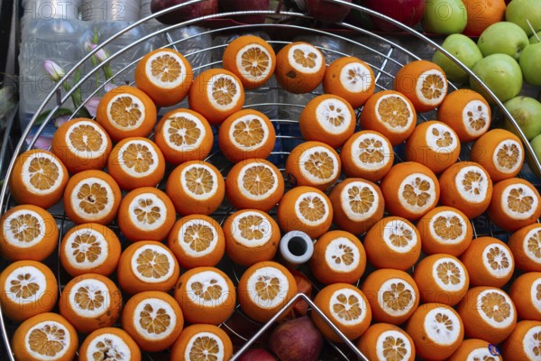Fresh oranges suitable for juice, strudel