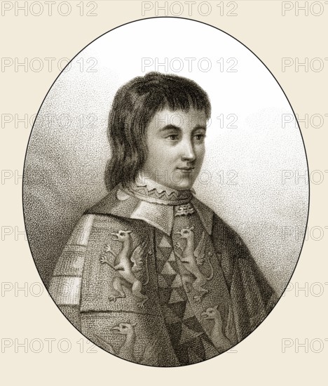 Anthony Woodville, 2nd Earl Rivers, c. 1440-1483, an English nobleman, courtier, bibliophile and writer