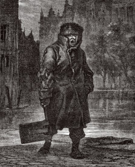 Amsterdamer Wachmann, 19. Jahrhundert
