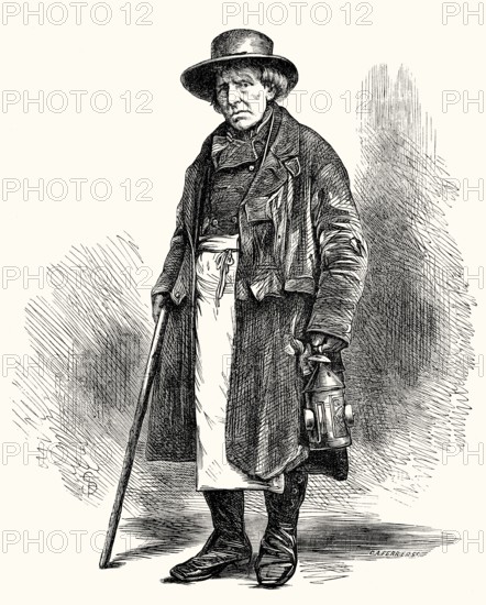William Anthony, 1789-1863, the last London Watchman