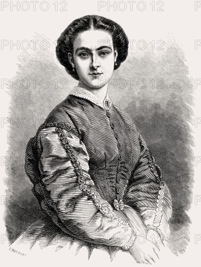 Adelina Patti, 1843 – 1919, Italian opera singer