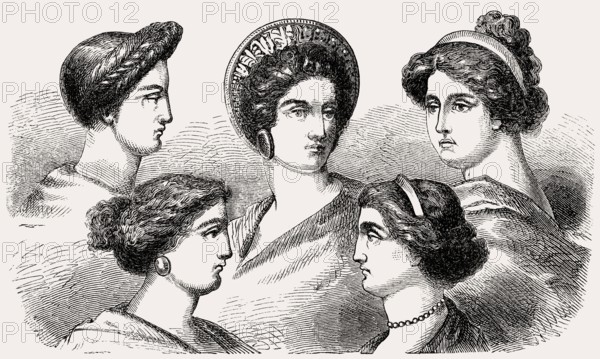 Traditional hairstyles in ancient Greece
