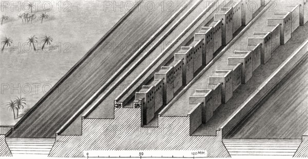 Reconstruction of Walls of ancient Babylon