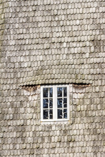 Typical Dutch windmill in Benz on Usedom island